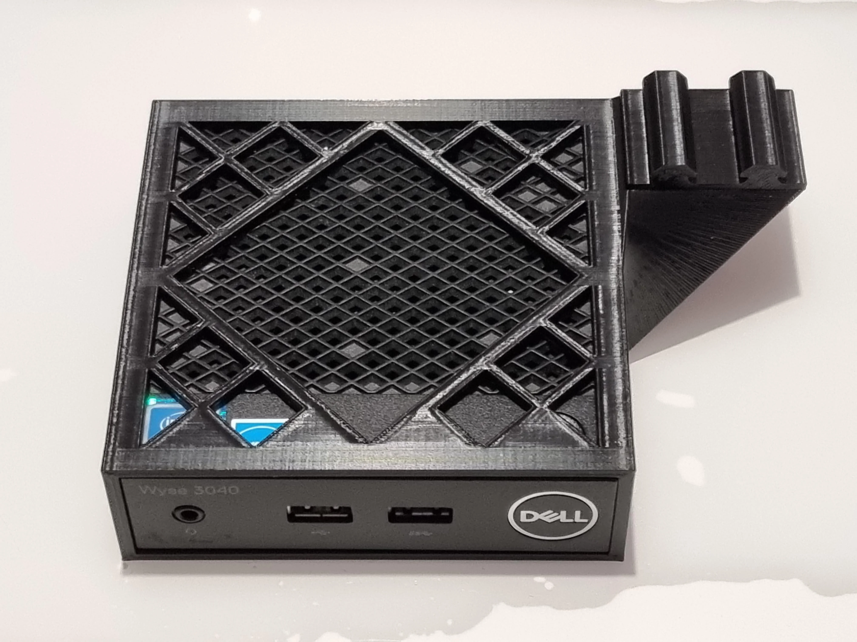 The model in the housing